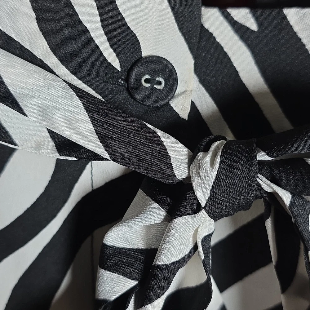 Walter Baker Zebra Shorts, Size 10 - Picture 4 of 10
